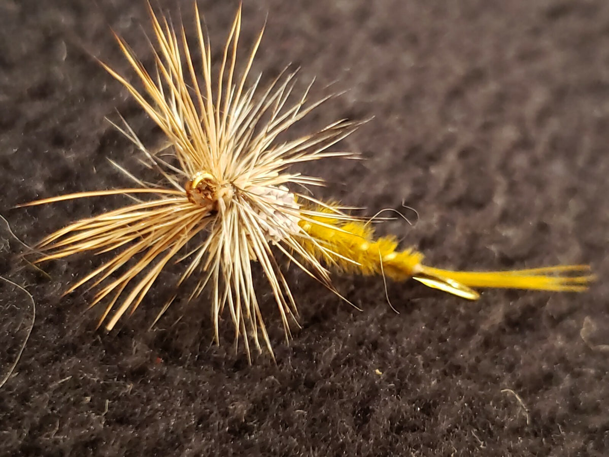 Fly Fishing Flies Callibaetis #12 Custom Tied Gray 1/2 Dozen