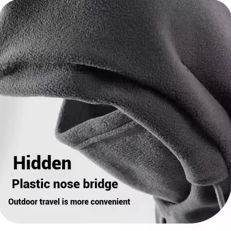 3-in-1 Winter Fleece Balaclava Hood Face Mask Neck Warmer Unisex