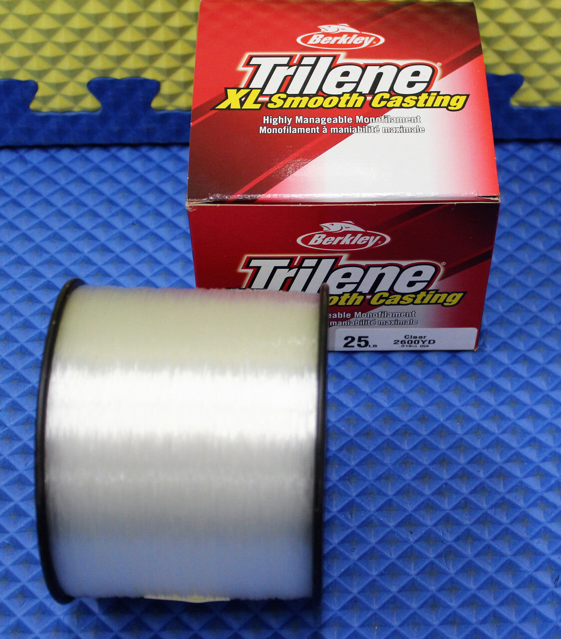 Heavy Duty Monofilament Fishing Line Bulk Spool - Clear, Multiple Weights Available