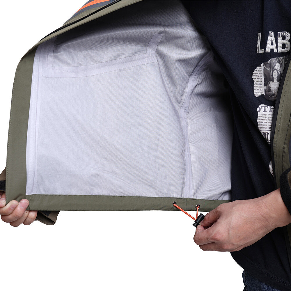 Breathable Waterproof Fishing Jacket for Outdoor Water Sports - Wading & Rain Gear
