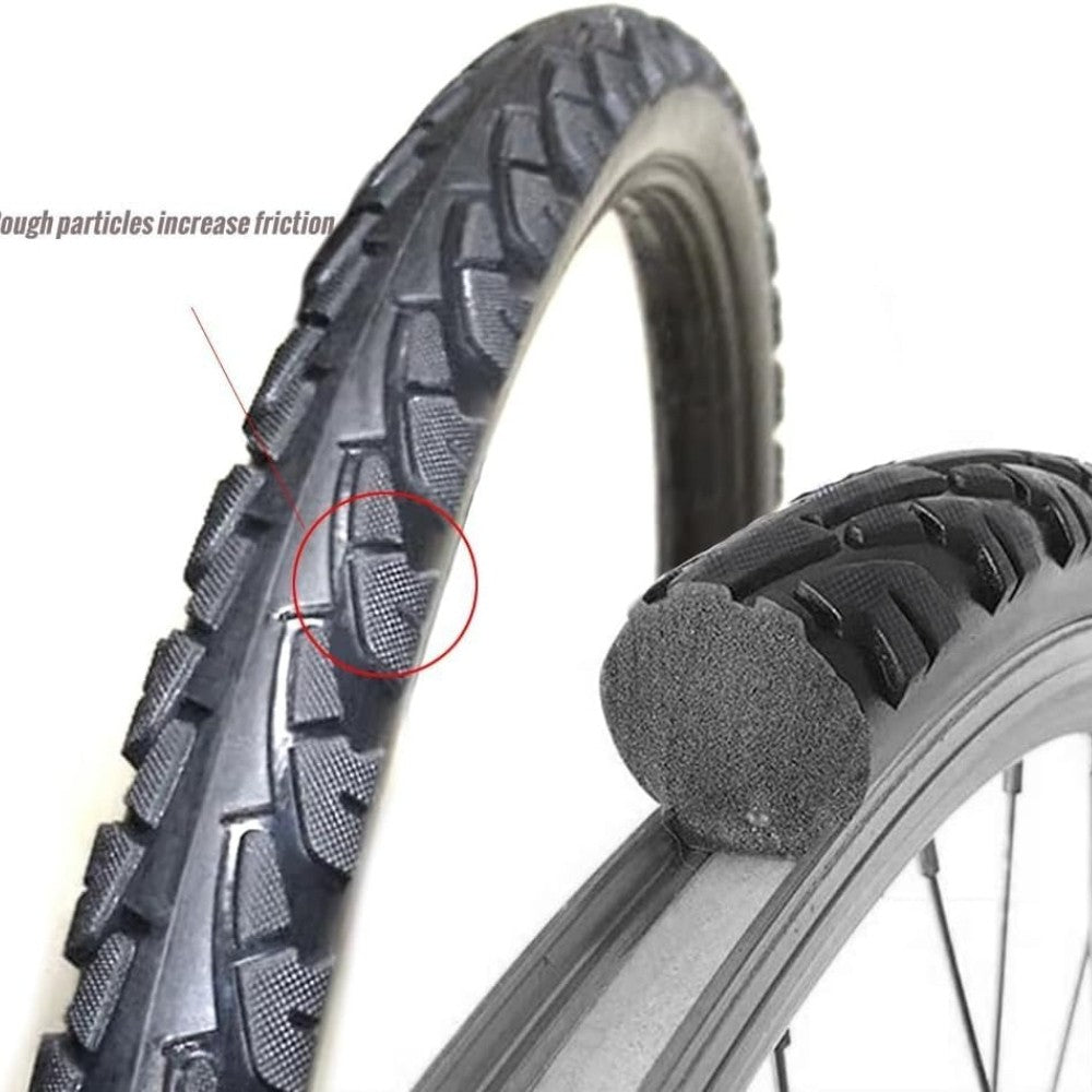 2Pcs High-Density Solid MTB Bike Tires 26x1.50-2.125 No Air Inflation