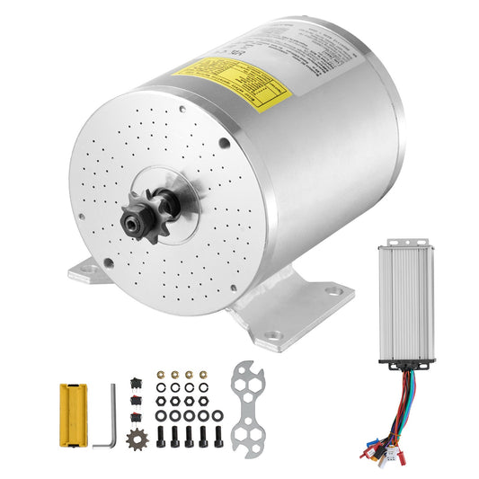 48V 2000W Brushless DC Motor Kit for Electric Bikes and Scooters