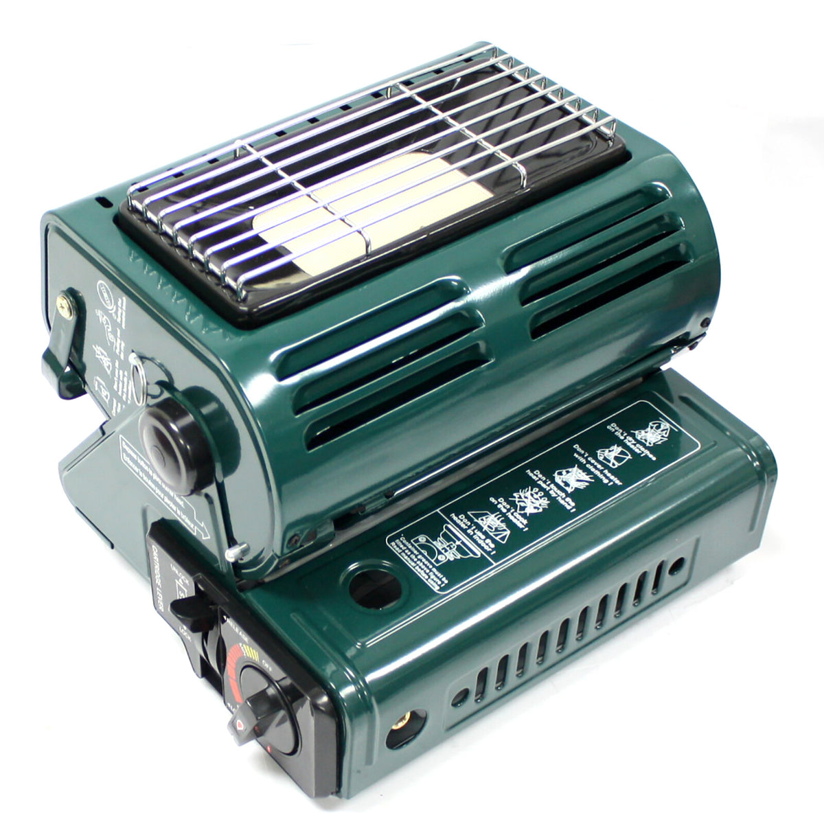 Portable Gas Ceramic Burner Heater & Cooking Stove for Camping & Emergency