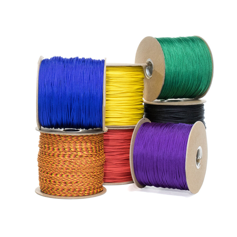 Light Duty Paracord Spools - 95 LB Strength Crafting & Utility Cord