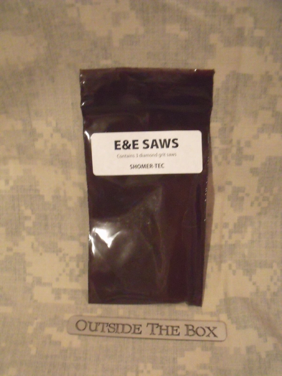 Emergency Escape & Evasion Diamond Grit Saw Set - 3 Compact Covert Saws