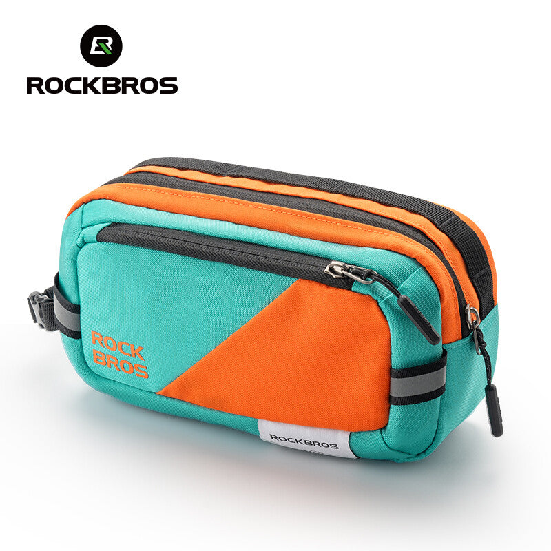 Cycle Handlebar & Frame Bag Set with Waterproof Pouch for Bikes