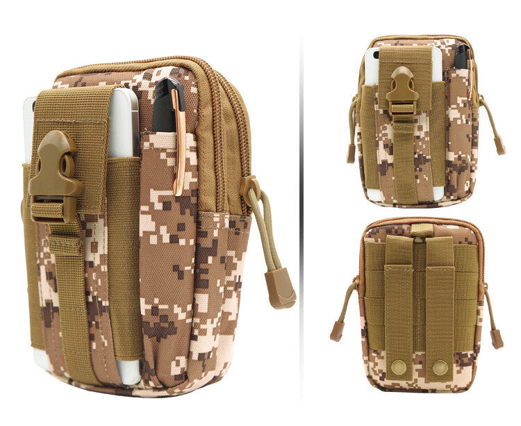 Tactical Molle Waist Pack Bag for Outdoor, Hiking & Military Use