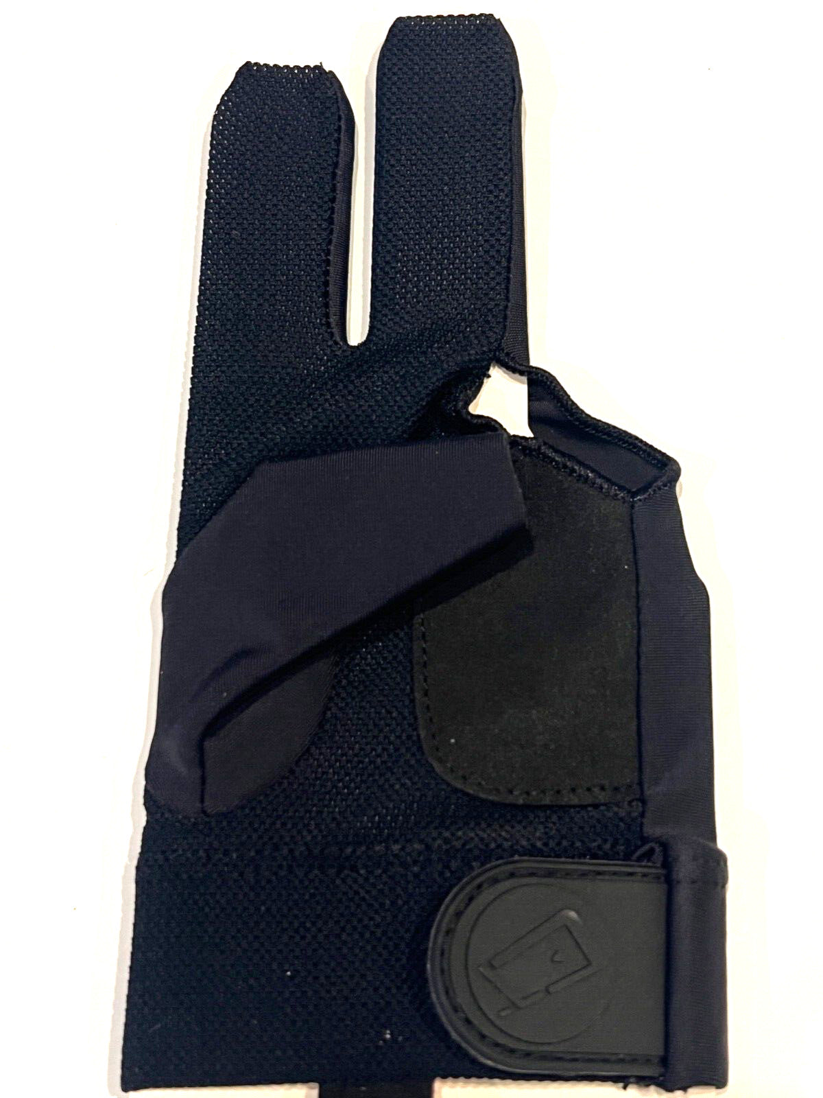 Cuetec Axis Left-Hand Small Billiard Glove with Red Stitching
