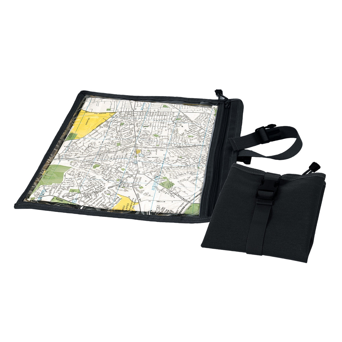 Waterproof Map & Document Case with Tactical Protection - Military Pouch