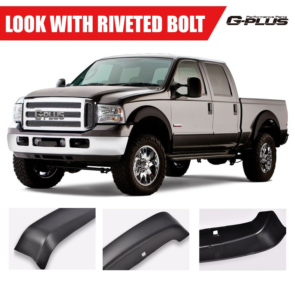 Ford F250 F350 Super Duty Fender Flares 1999-2007 Textured Impact-Resistant Set