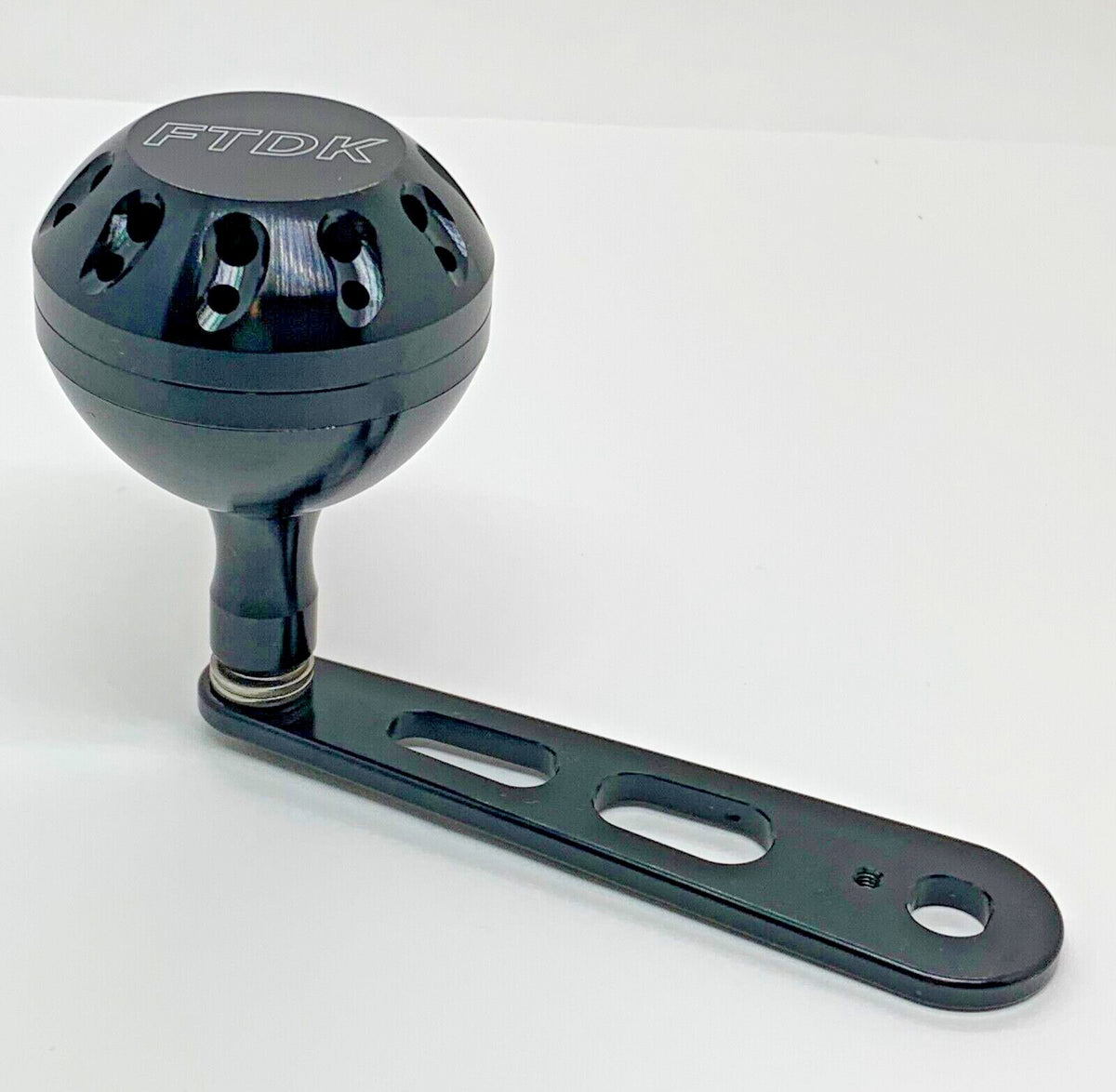 Fishing Reel Handle Kit with 47mm Knob for Saltwater Baitcasting Reels - Custom Aluminum