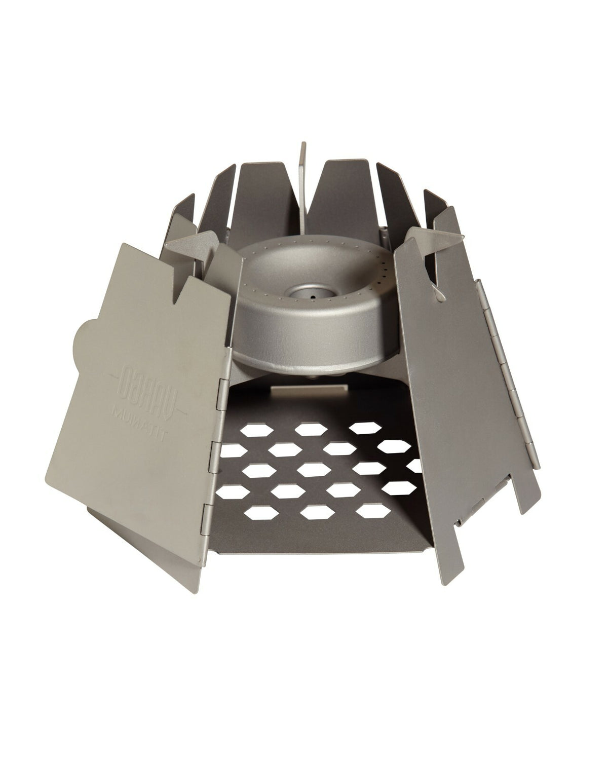 Titanium Multi-Fuel Camping Stove Converter for Hexagon Wood Stove