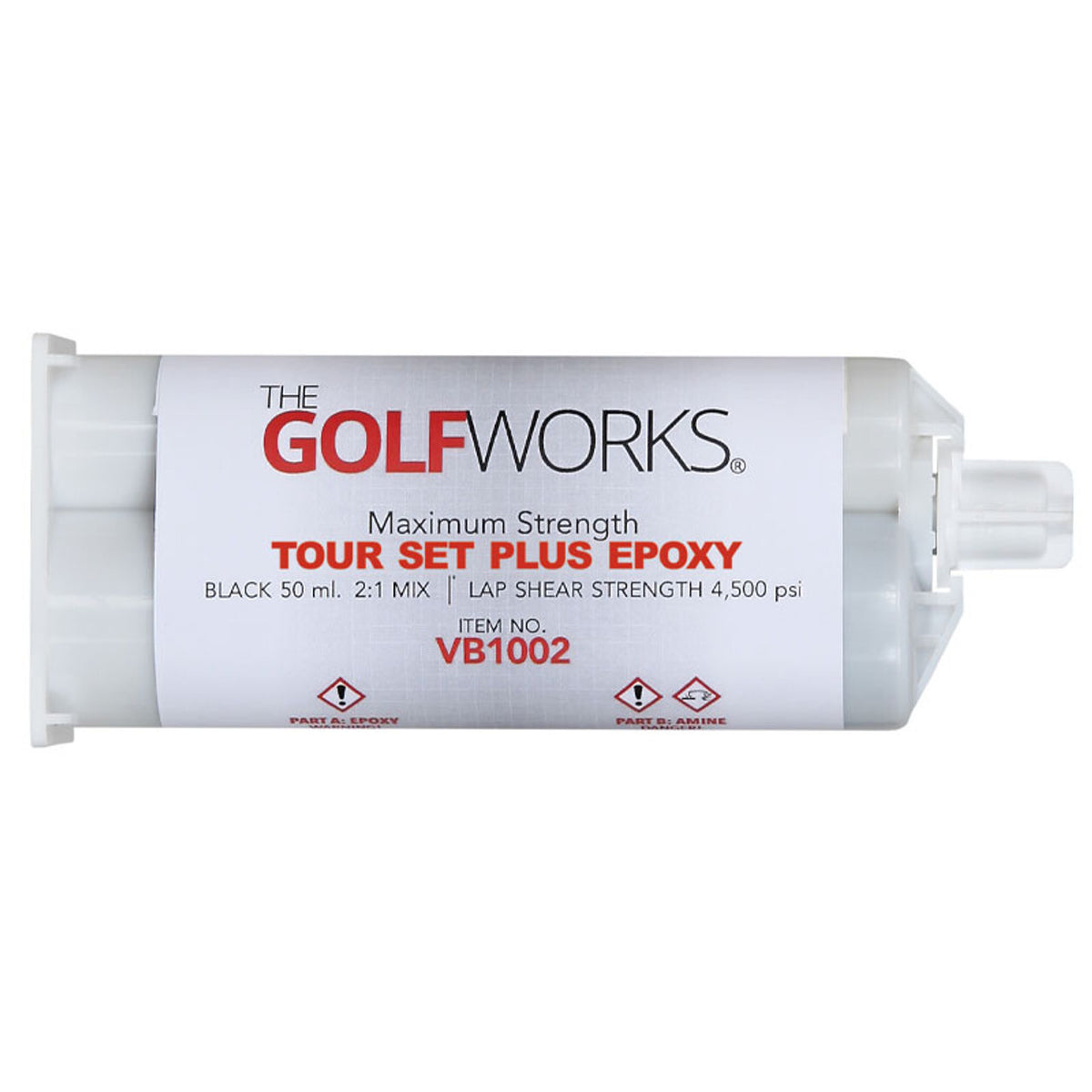 Golf Club Epoxy 50ml Cartridge - Heavy Duty Adhesive for Club Repairs
