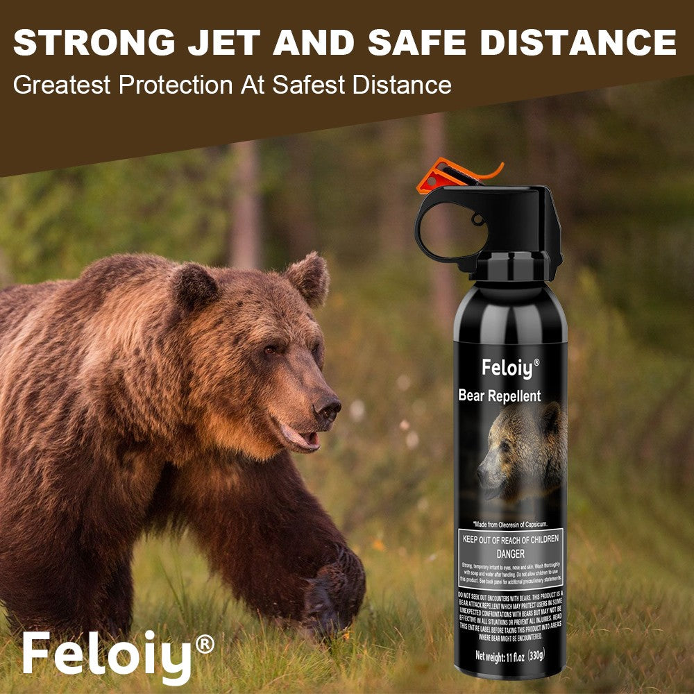 Bear Spray 11oz with Free 1/2oz – Powerful Animal Deterrent