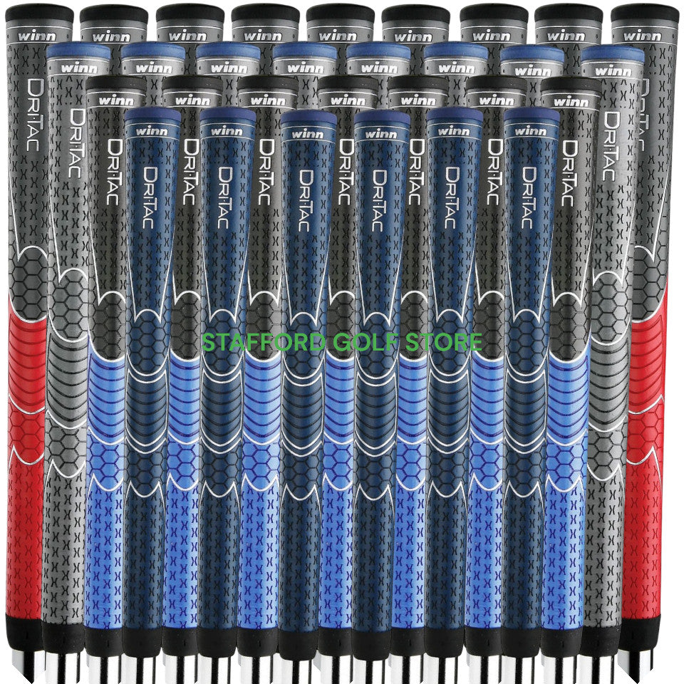 Midsize Golf Grip with Soft Polymer Tacky Feel - Choice of Colors & Quantity