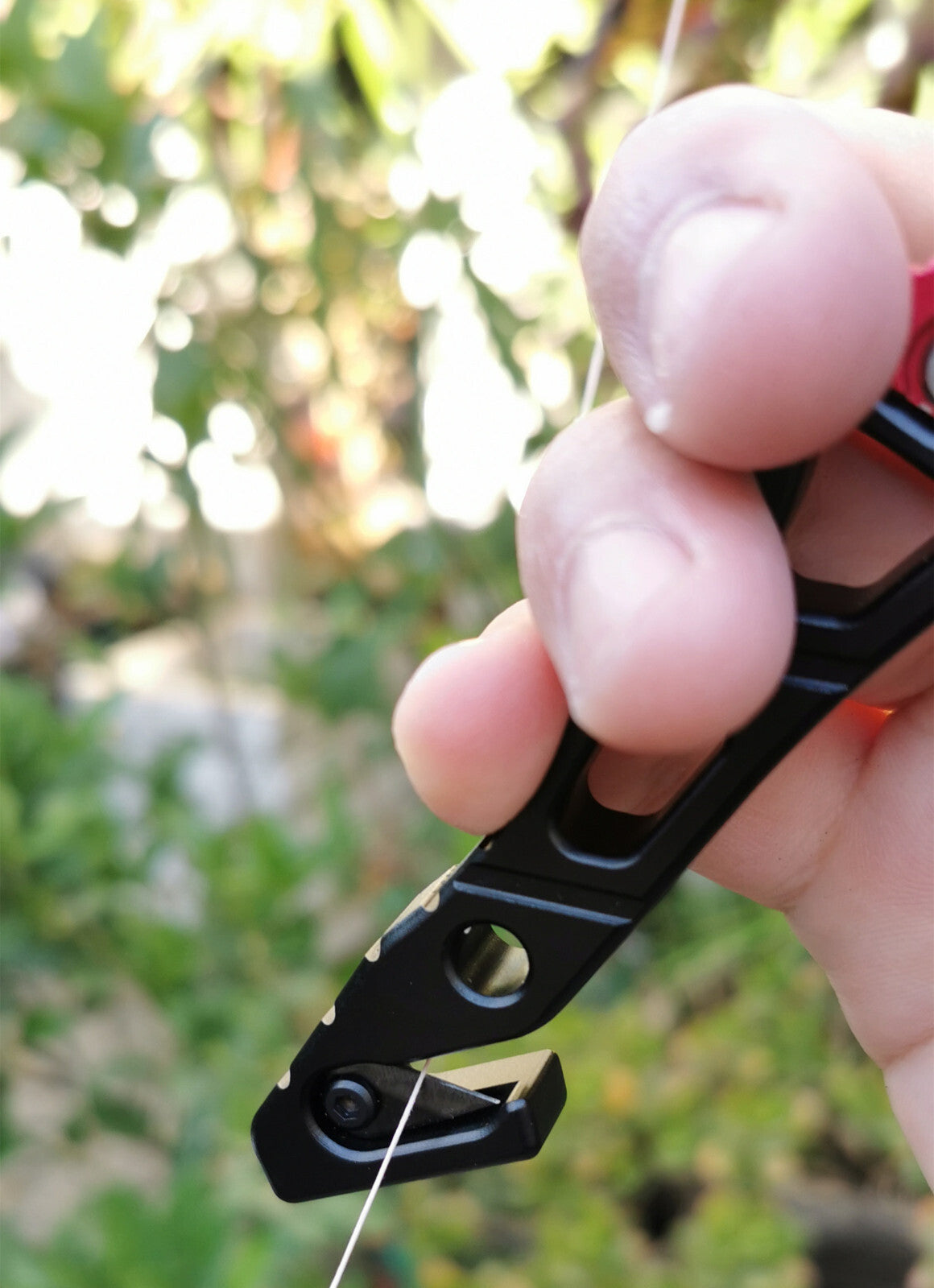 Locking Fishing Pliers with Line Cutter and Emergency Seatbelt Cutter