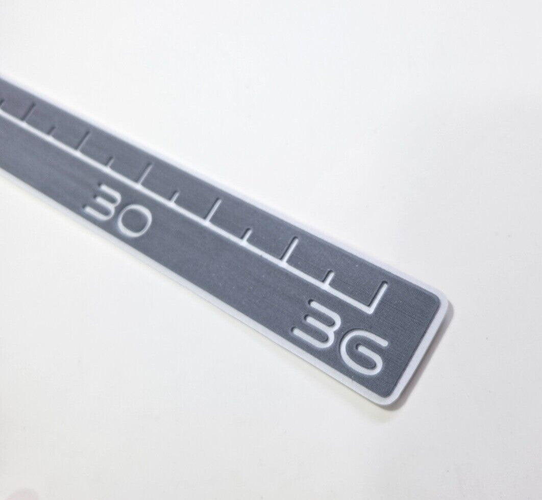 36-Inch Fish Ruler with Marine Grade EVA Foam and 3M Adhesive
