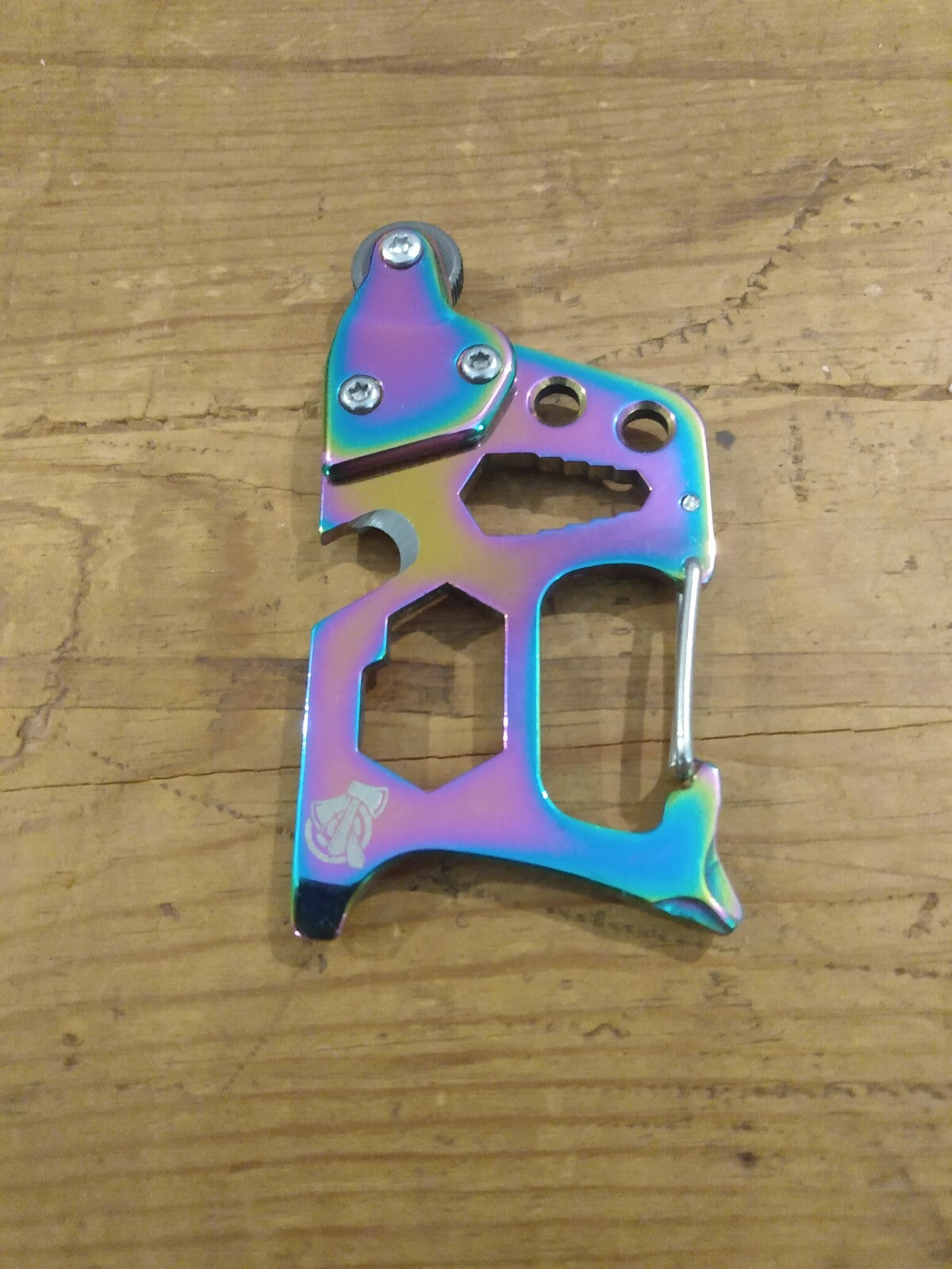 Multitool Carabiner with Fire Starter Camping Survival Gear