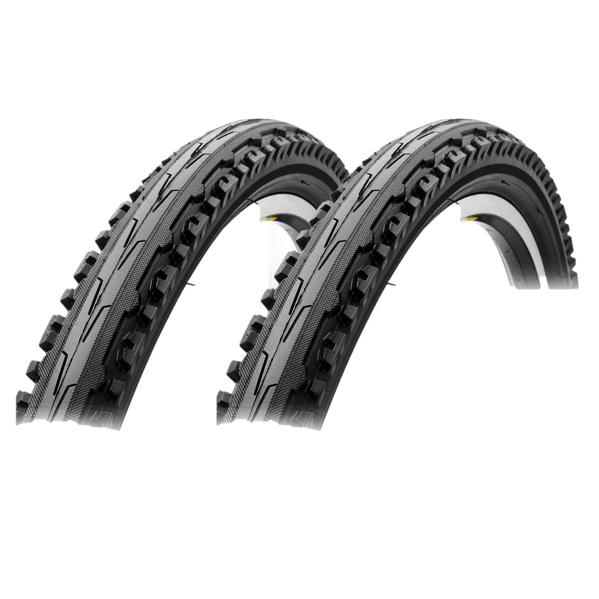 26-Inch Mountain Bicycle Tires - Pair of Multi-Use Off-Road Tires