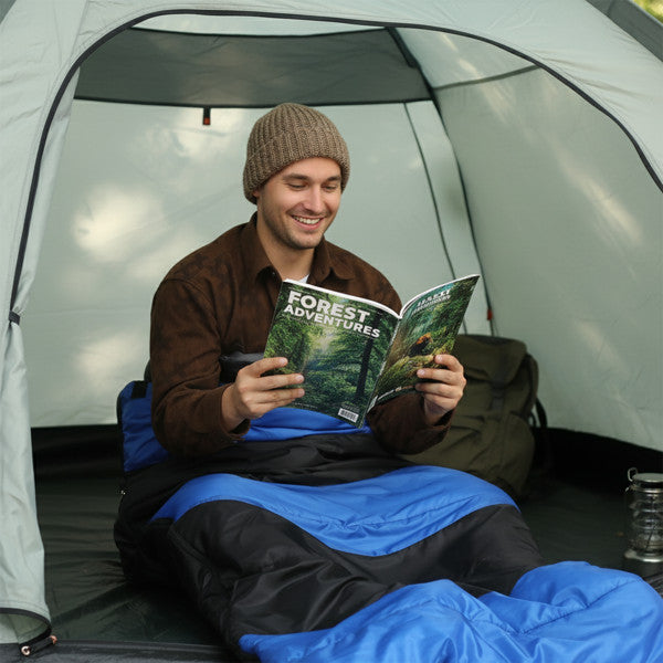 Lightweight Camping Sleeping Bag for Adults - Portable Warm Weather