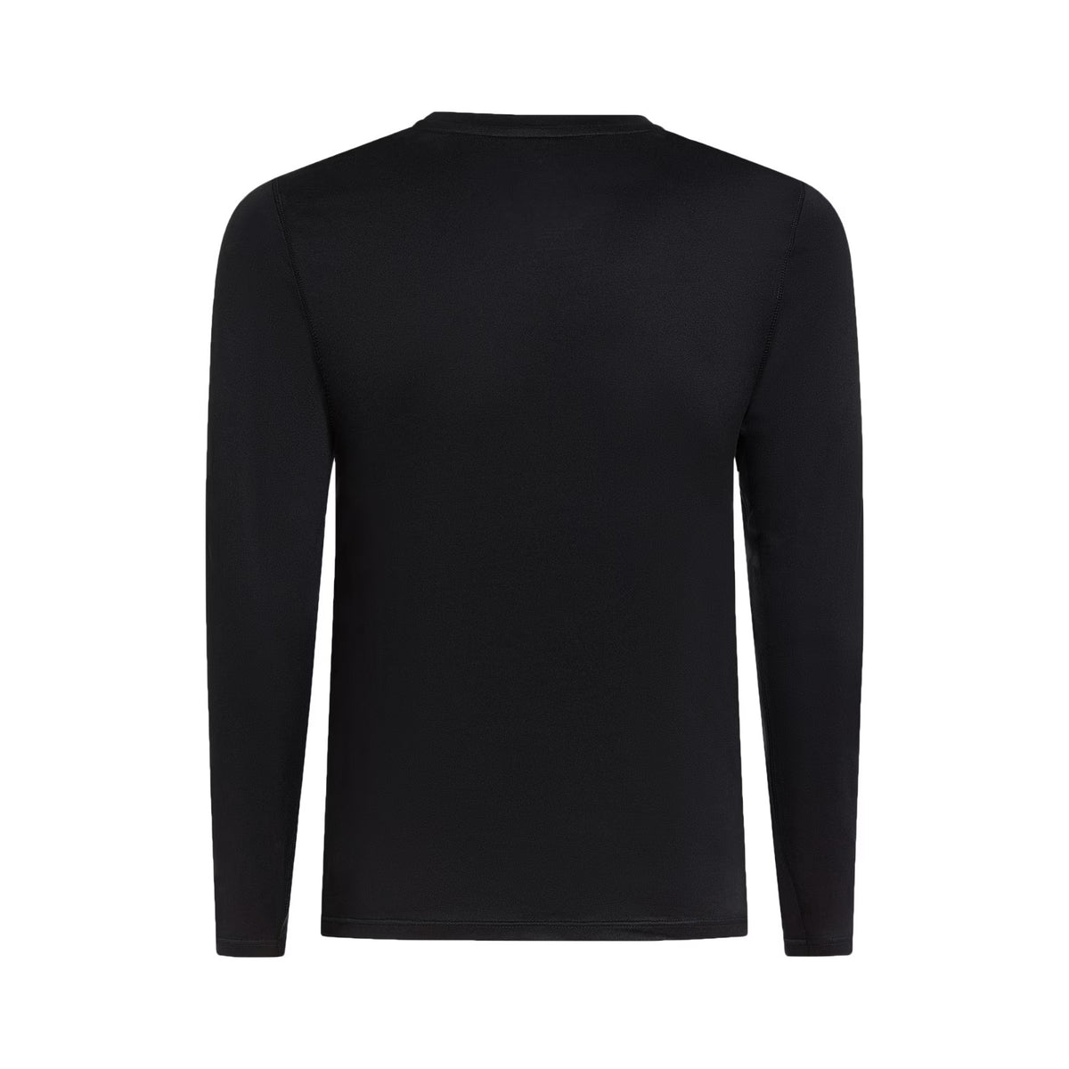 Men's Thermal Base Layer Top - Midweight, 4-Way Stretch, Black XXL