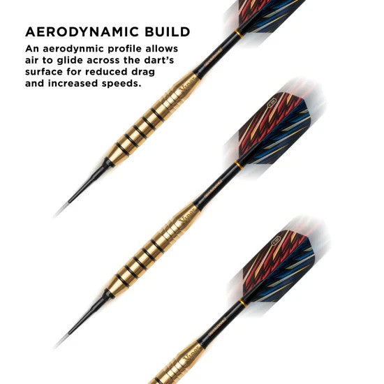 Elite Brass Soft Tip Darts 20 Gram - GLD 20-0104