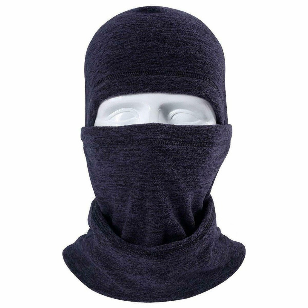 Unisex Winter Thermal Face Mask with Neck Gaiter - Windproof Fleece Ski Hat