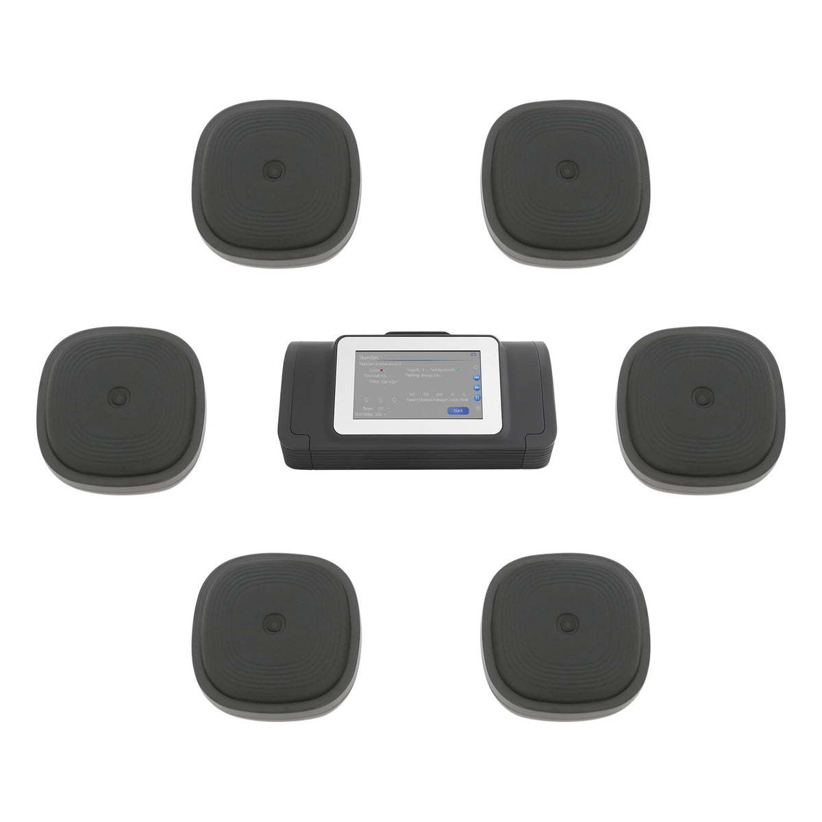 Musical Boxing Punching Machine with 6 Targets and Bluetooth Connectivity