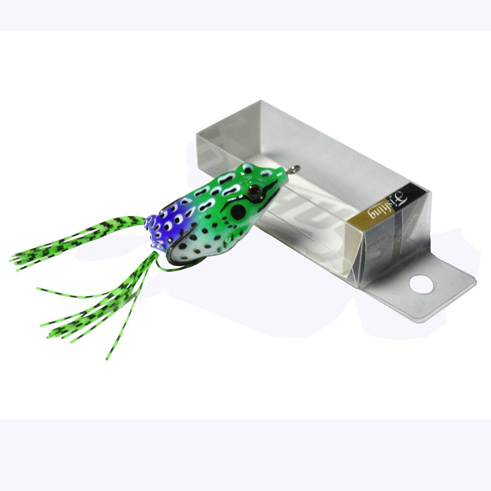 20 Pcs Soft Rubber Frog Fishing Lures with Sharp Hooks - 6cm/2.36''