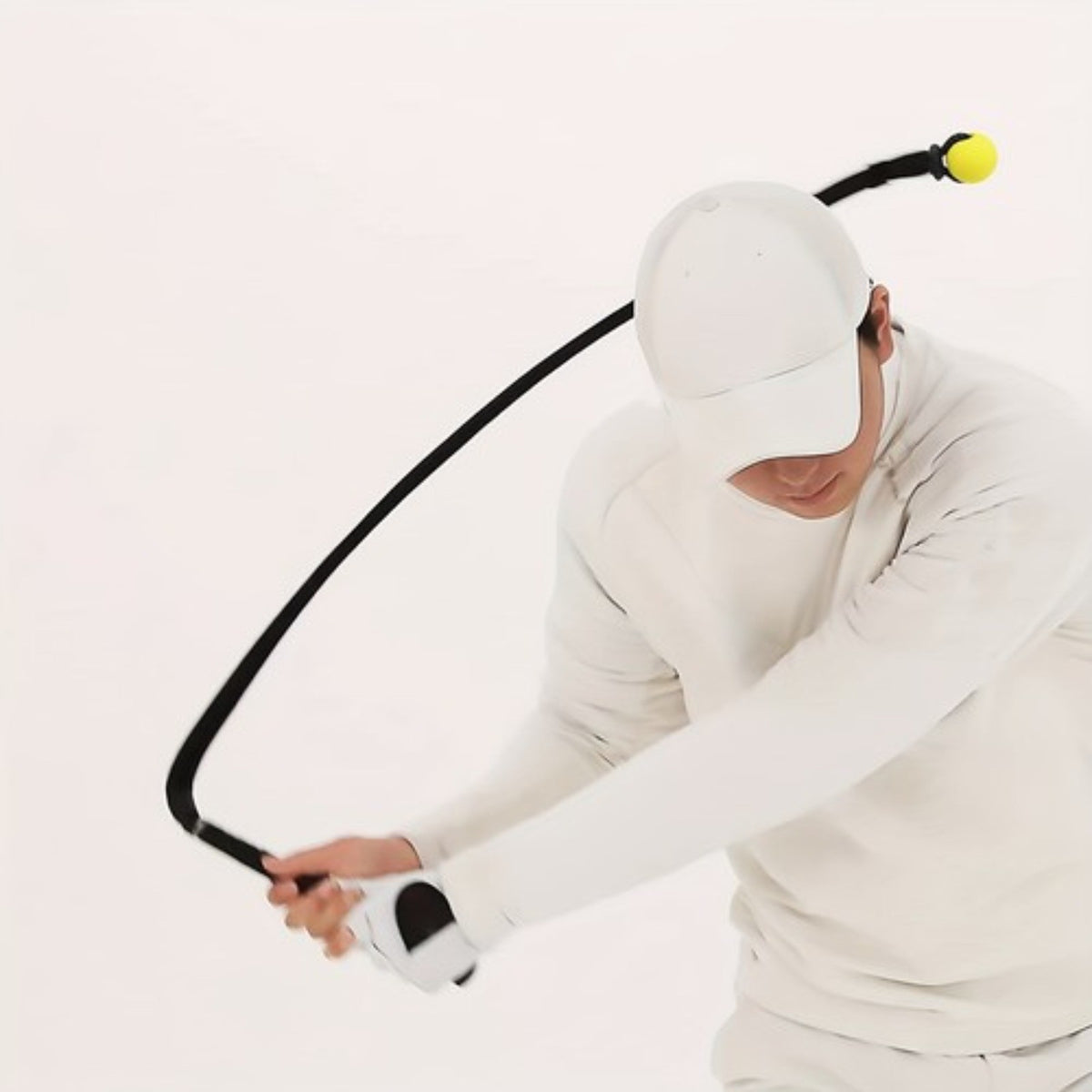 Golf Swing Practice Rope Trainer for Rhythm Improvement