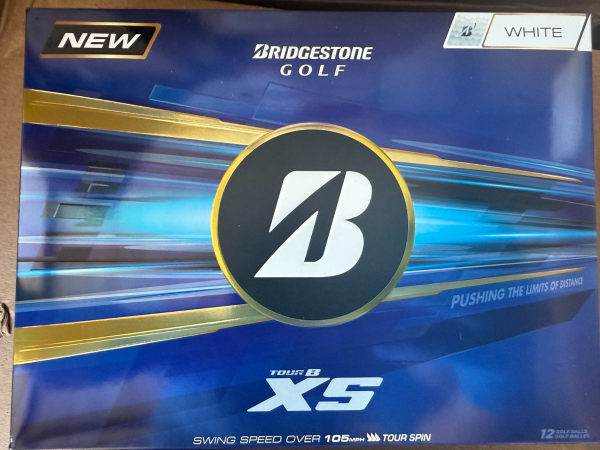 Bridgestone Tour B XS White Golf Balls 2026 Tour Spin - Brand New