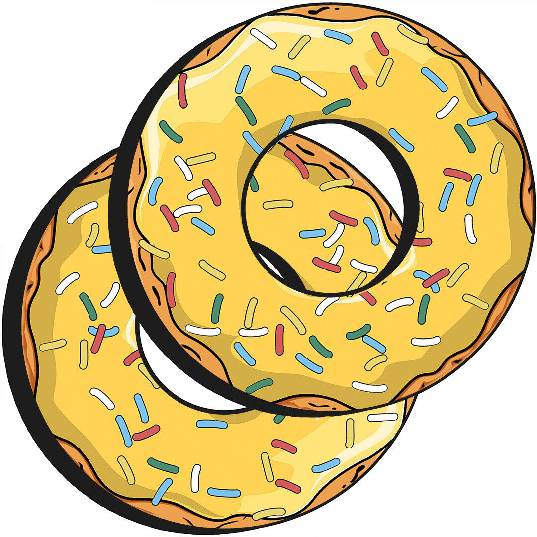 Premium BMX Bike Handlebar Grip Donuts - Multiple Designs & Sizes