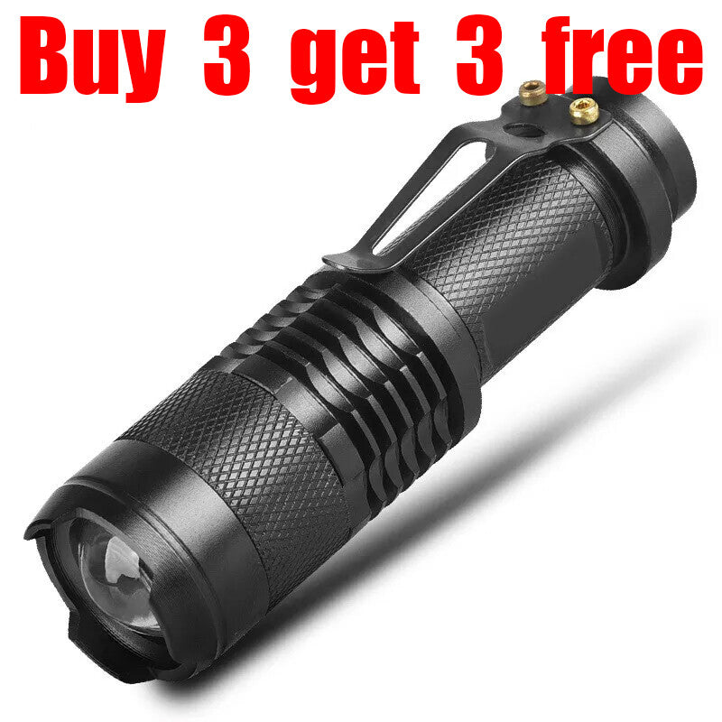 Mini LED Tactical Flashlight 1200 Lumens Waterproof Handheld Torch