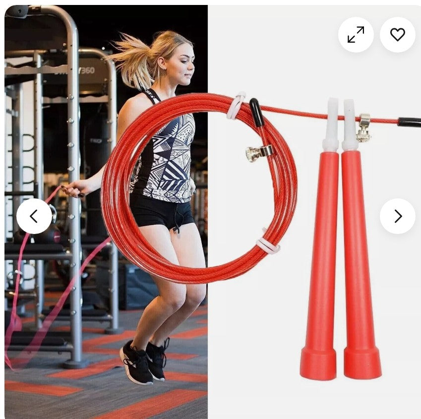 Jump Rope Fitness Skipping Rope for Cardio Speed Endurance Workout