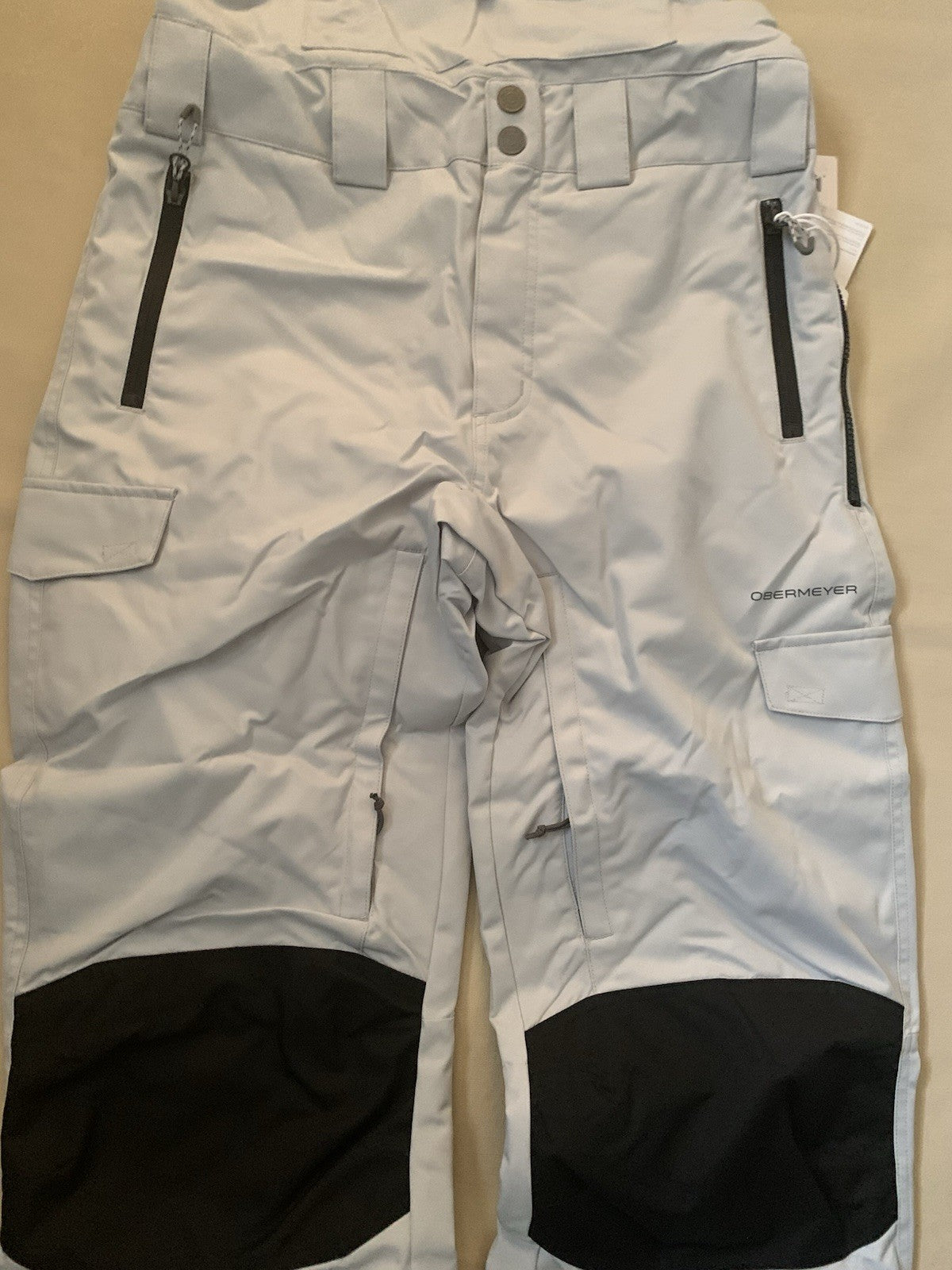 Kids Snow Bib Pants Waterproof Snow Pants for Boys - Size L
