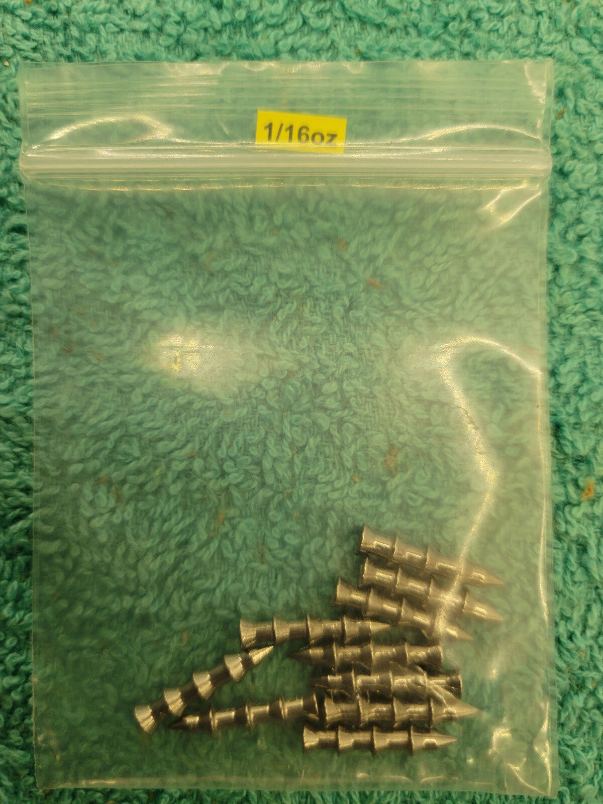 Tungsten Nail Sinkers for Soft Plastic Baits Fishing Weights 10 Pack - Multiple Sizes