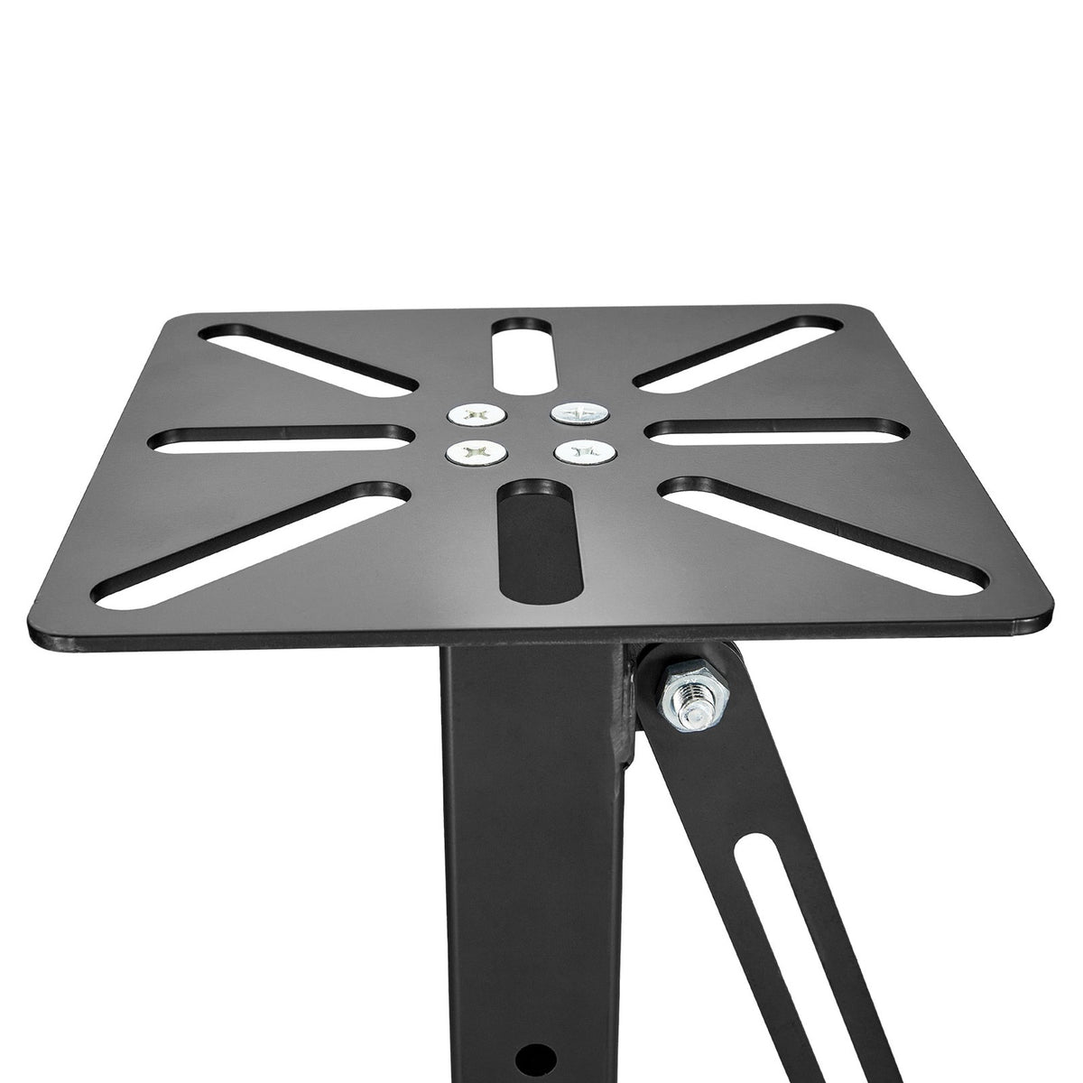 Heavy-Duty Hitch Mount Vise Plate Holder with Adjustable Height for 2-Inch Receivers