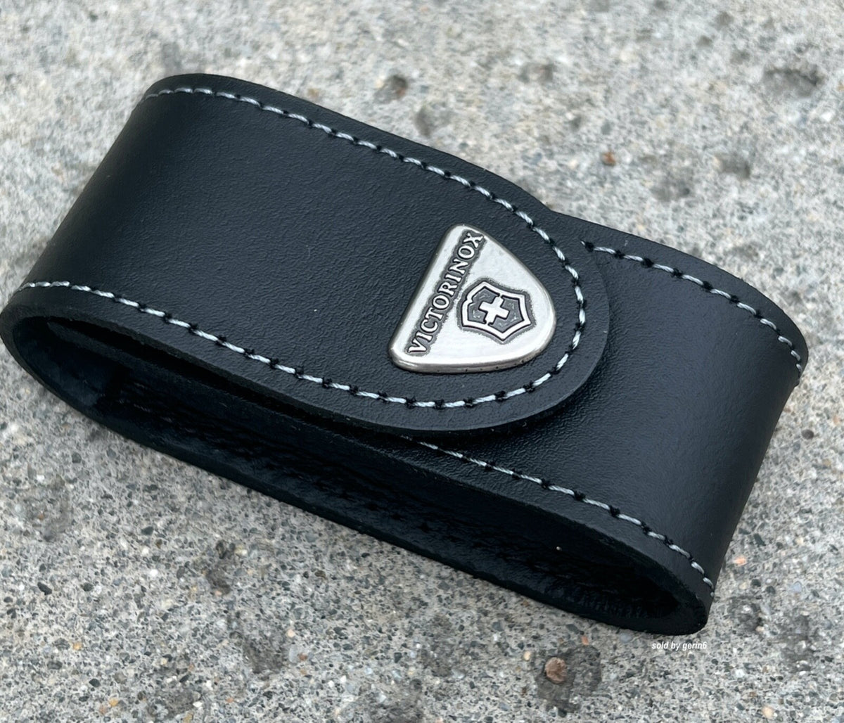 Swiss Army Leather Knife Pouch for Victorinox 91mm Knives Belt Holder