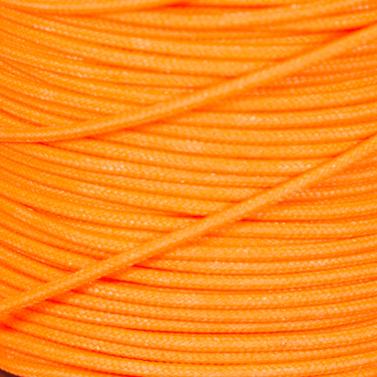 10' Fluorescent Orange Bow String Material for Archery - D Loop Braided Polyester