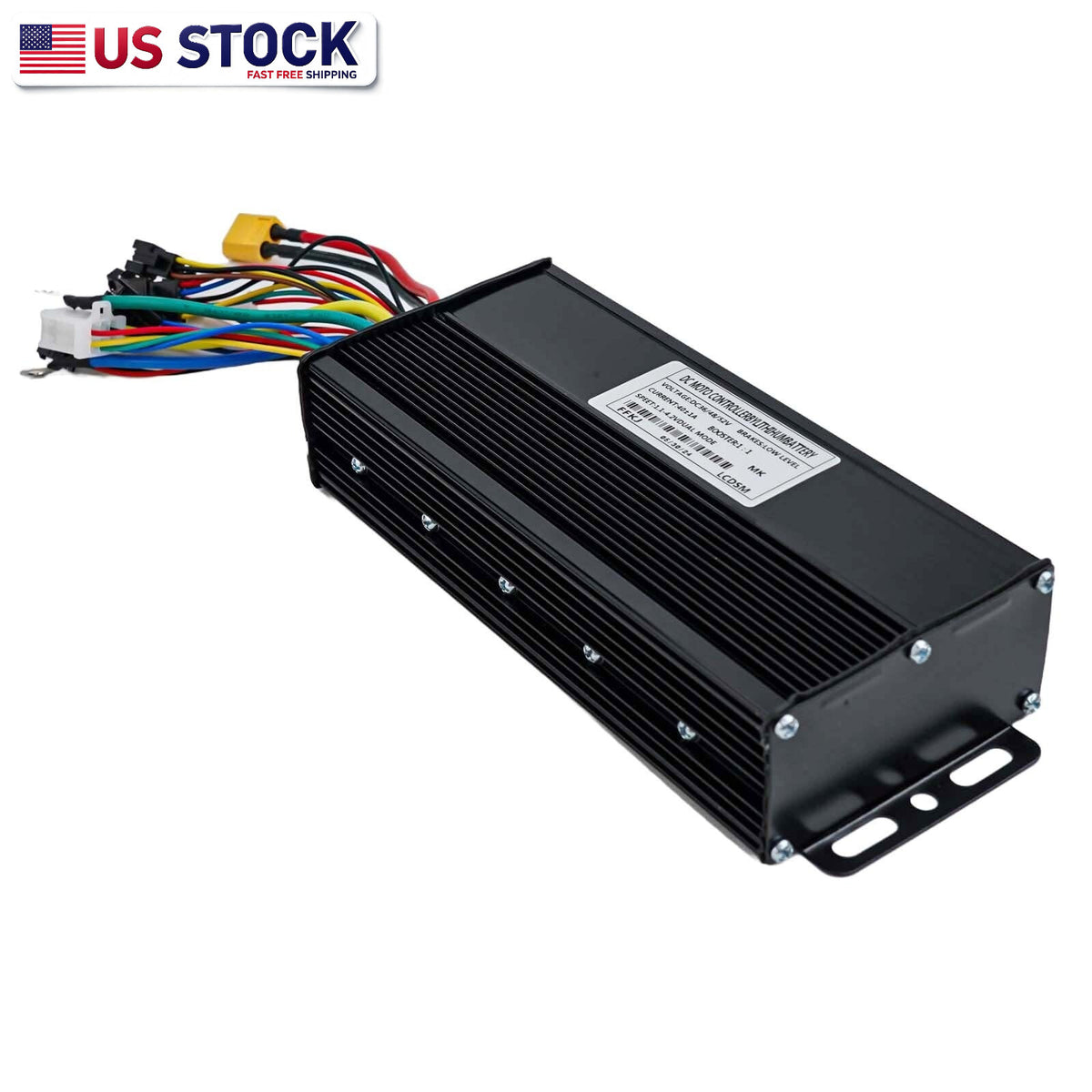 Electric Bicycle Controller 36V 48V 52V 2000W 3-Mode Sine Wave for E-Bike