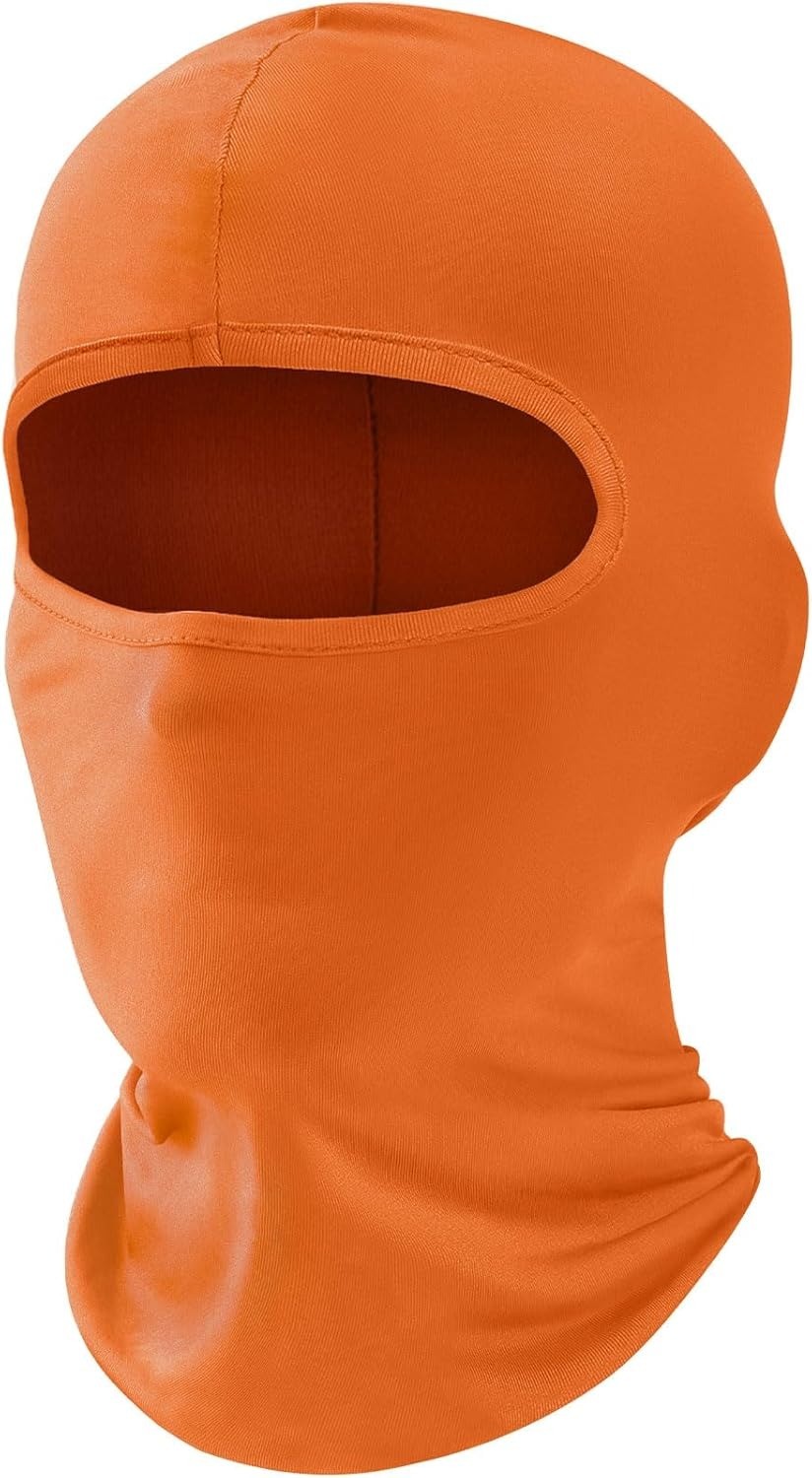 Unisex Breathable Ski Face Mask with UV Protection - Multiple Colors