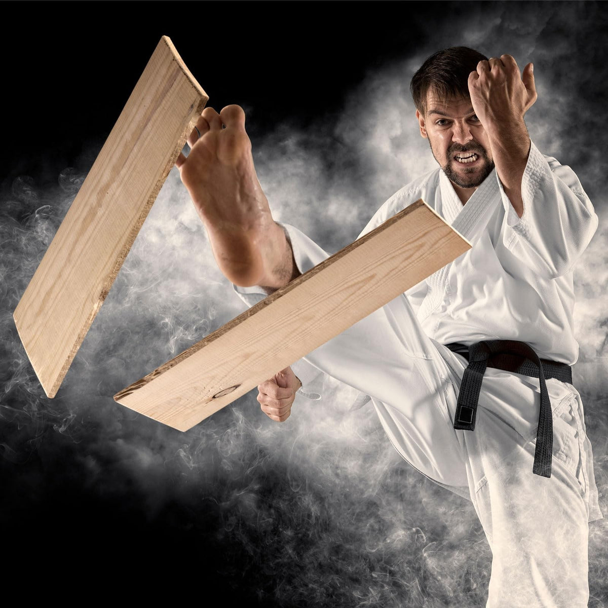 Martial Arts Wood Breaking Boards 3mm 6mm 9mm Pack for Taekwondo Karate Training