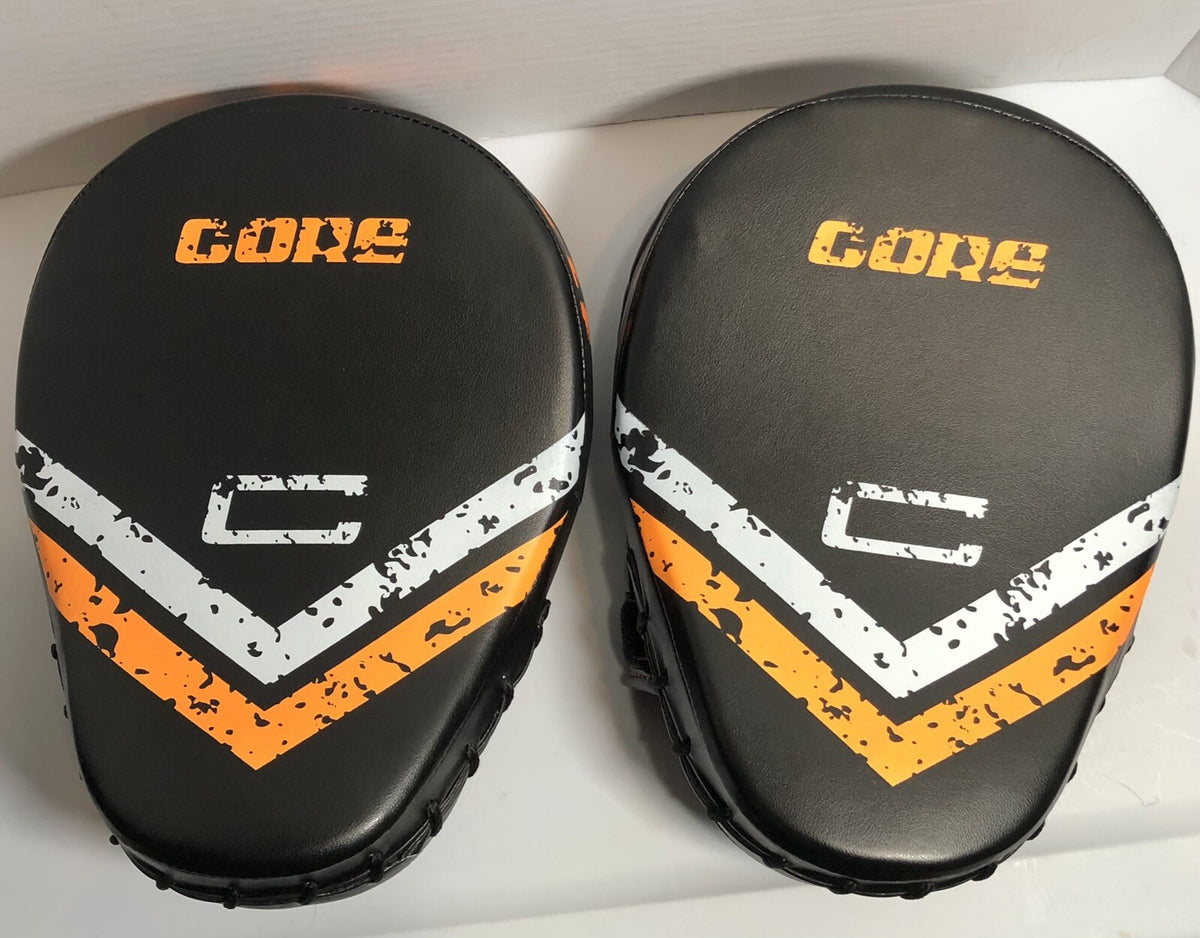 Leather Boxing Punching Mitts Focus Pads Training Gear Size 28