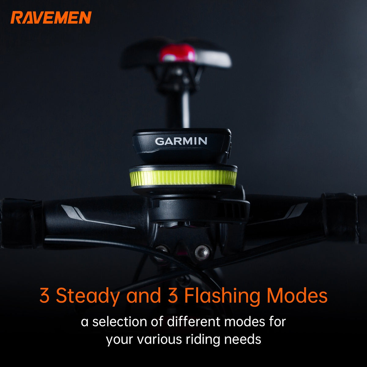 Bike Front Light with Flashing Mode - Waterproof USB Rechargeable 160 Lumens