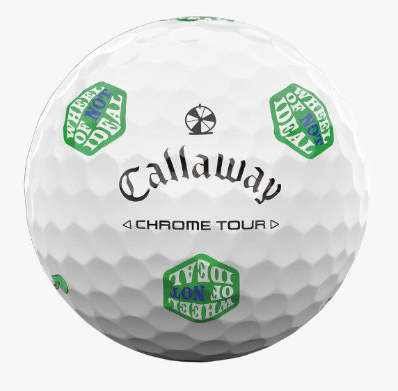 Callaway Chrome Tour Good Good Wheel of Not Ideal Limited Edition Golf Balls