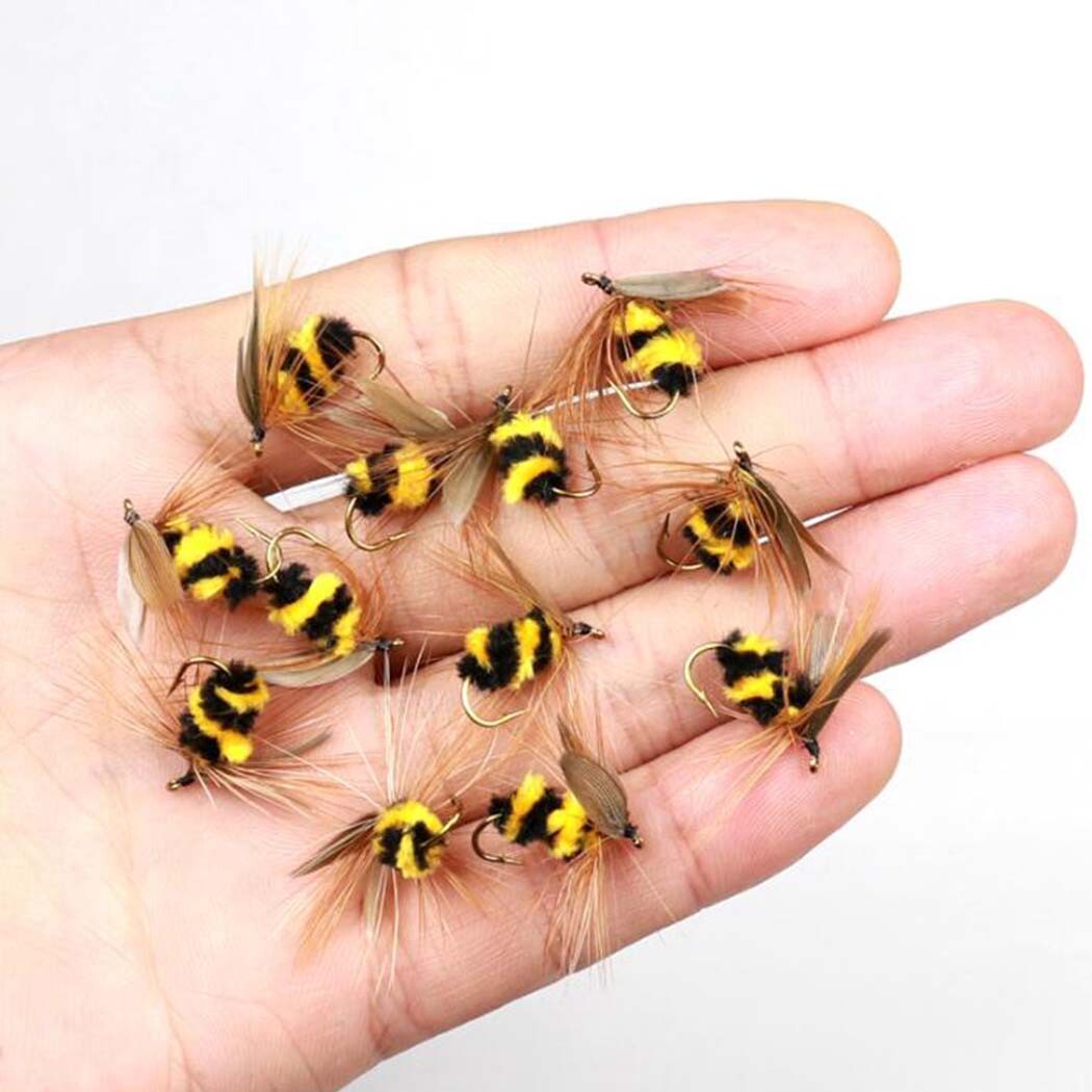 Fly Fishing Flies Collection Kit - Multiple Styles and Sizes for Trout & More