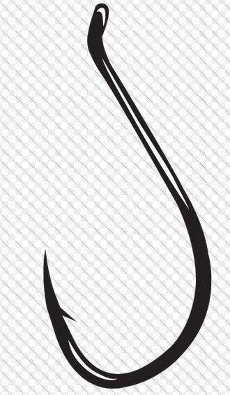 Gamakatsu #024 Octopus Fishing Hooks – 100 Pack Size 2, Offset Point
