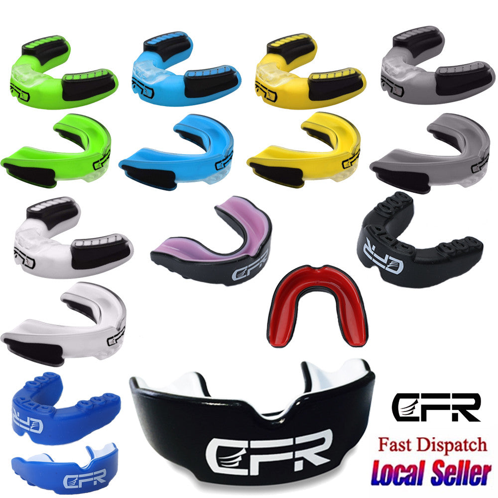 Gel Mouth Guard Case for Teeth Grinding Boxing MMA Sports Kids Adults