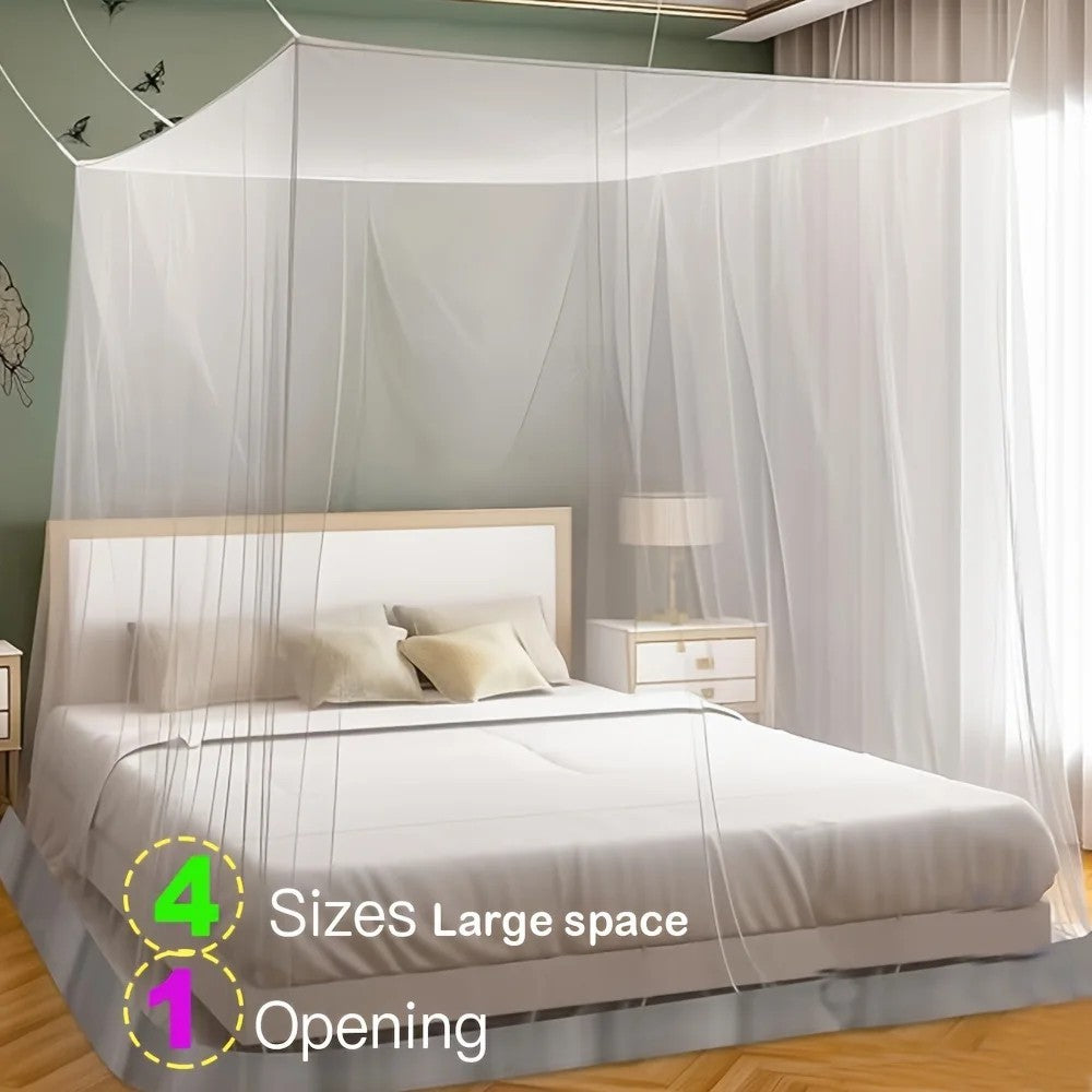 Large Portable Mosquito Net Tent for Indoor Outdoor Camping & Insect Protection