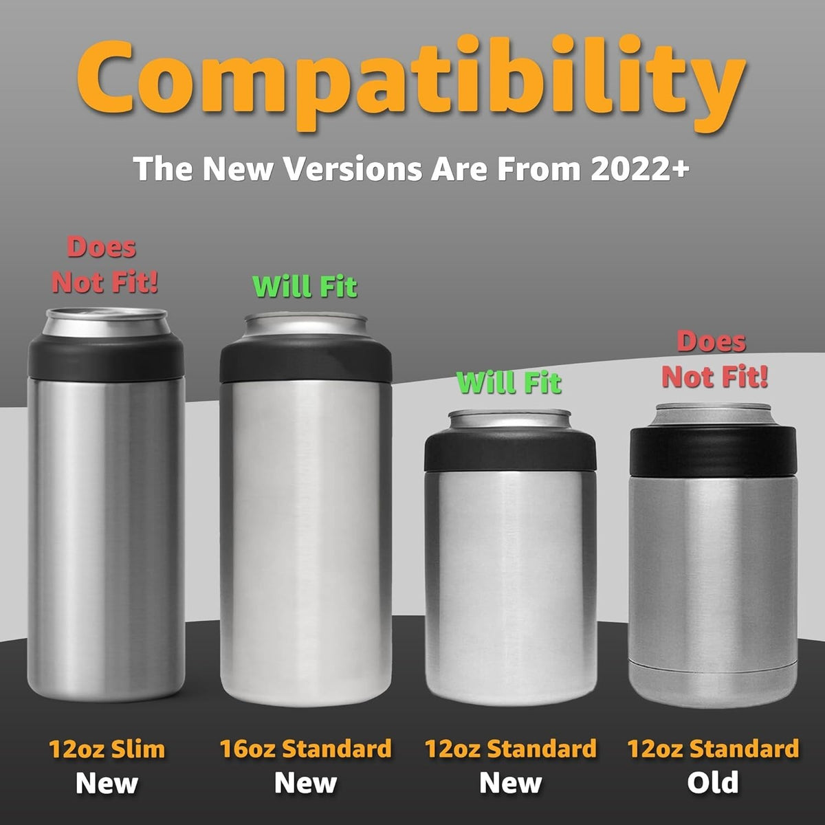 Replacement Lid for Yeti Colster Can Cooler - Durable, Enhanced Grip, Fits All Variants